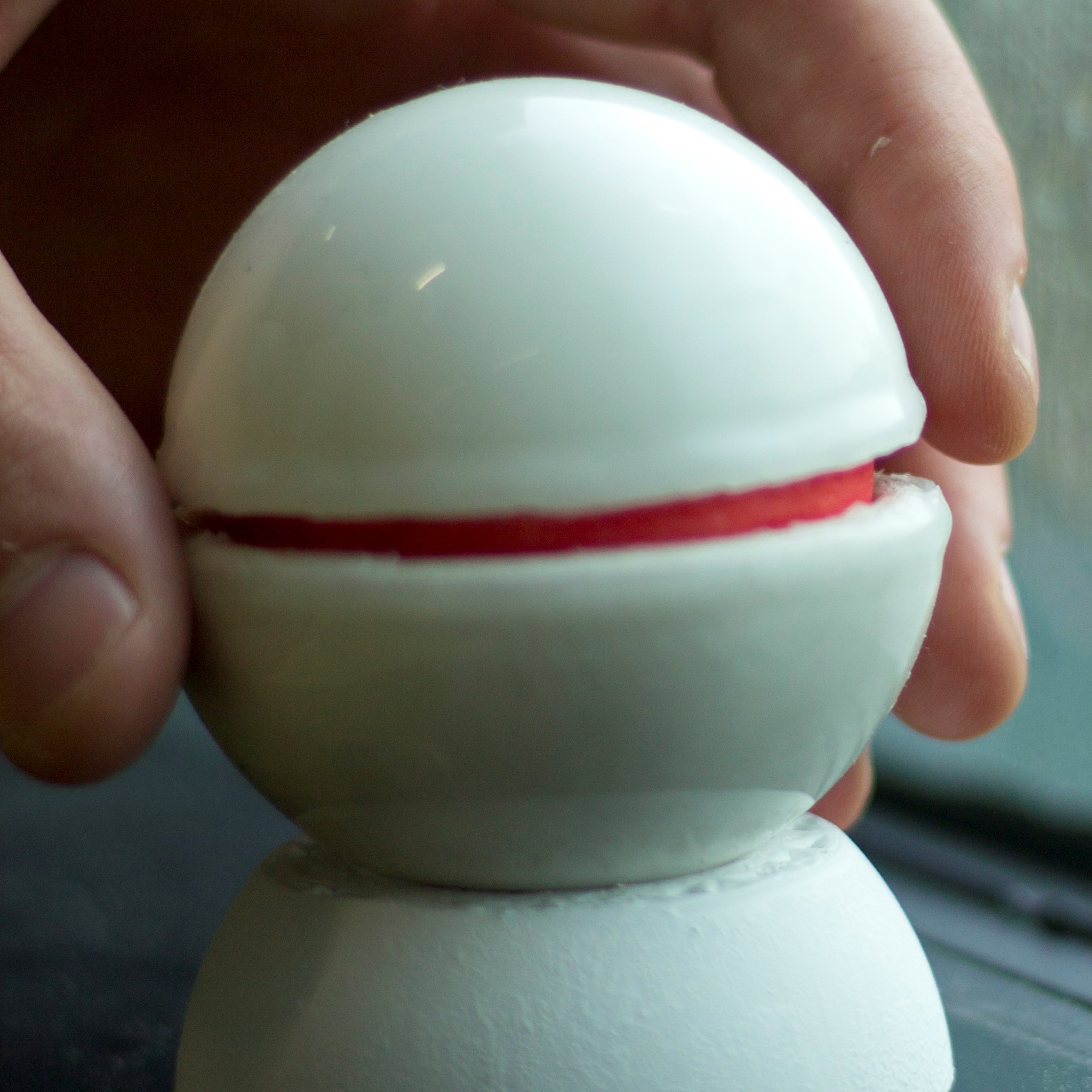 The Breakball is a desktop device that tries to guide employees to create a better rhythm of taking breaks. The breakball incentivises the
          user through a collection system where employees of a company can raise money for a good cause through movement. This movement is also compared
          with co-workers so that co-workers encourage each other to move in their breaks.